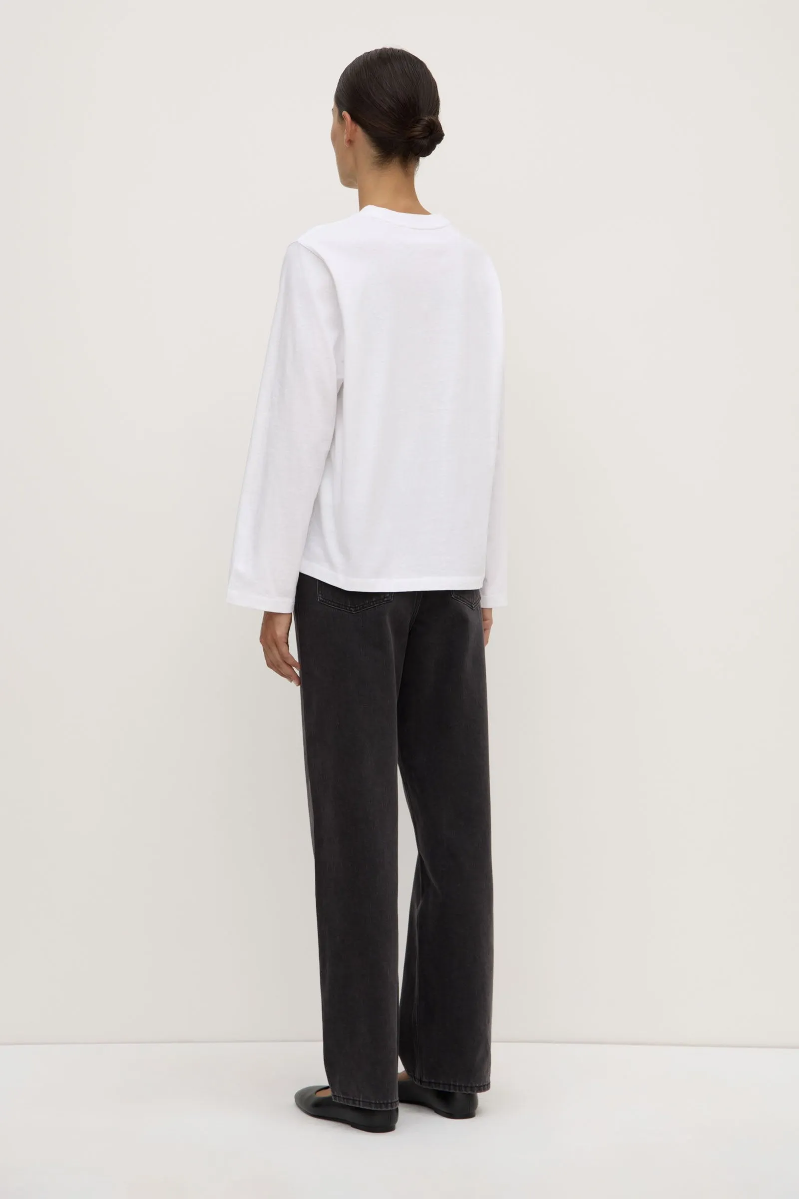 ZeroWaste Production SeamlessFit Dana Relaxed Long Sleeve Tee