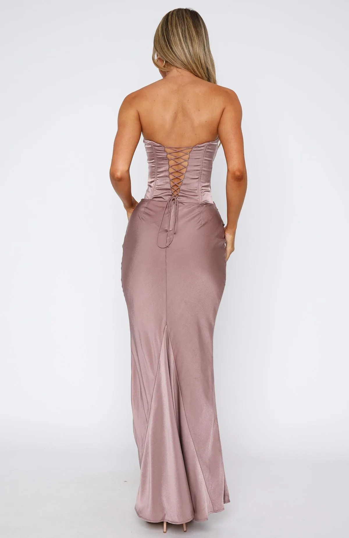 Love This Feeling Maxi Dress Mocha Saga Fit
