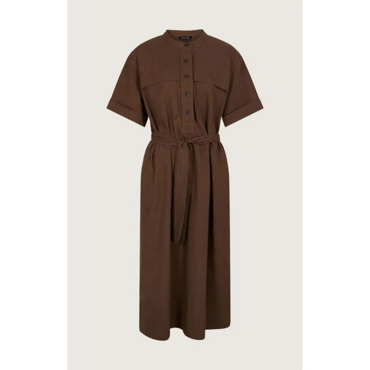 Marron Ulanni Dress Date Vibe