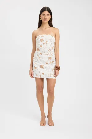 Sandi Mini Dress casual fun MicroPerforatedTexture