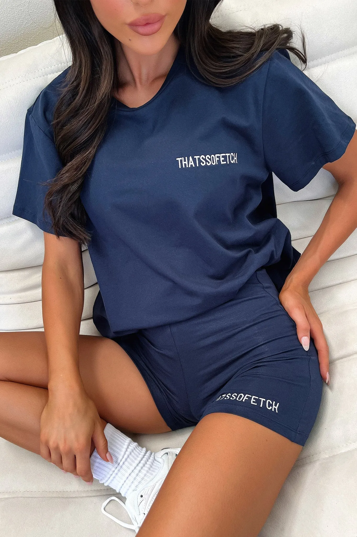 Anti-bacterial Jaska Tee - Navy