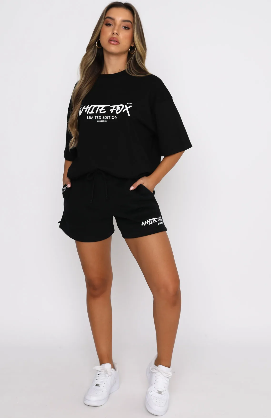 raincoat Smooth Fabric State Of Art Lounge Shorts Black