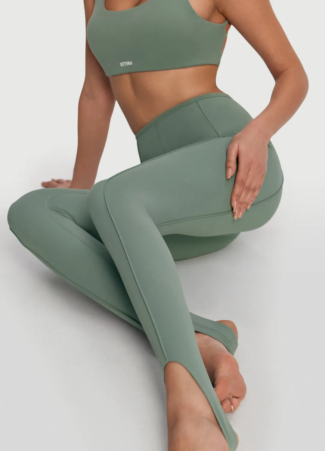 High-Rise Stirrup Leggings Beginner Level Holiday Outfit
