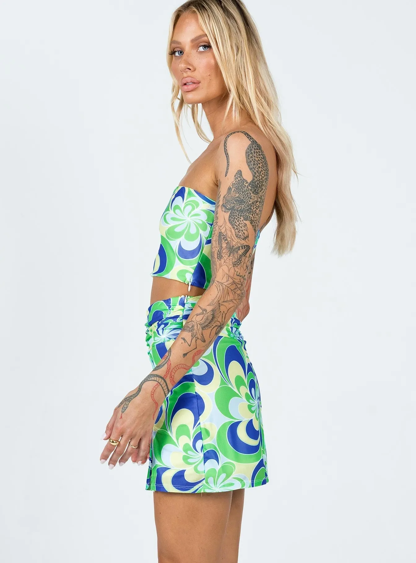 Public Desire Mini Skirt Multi Daily Wear