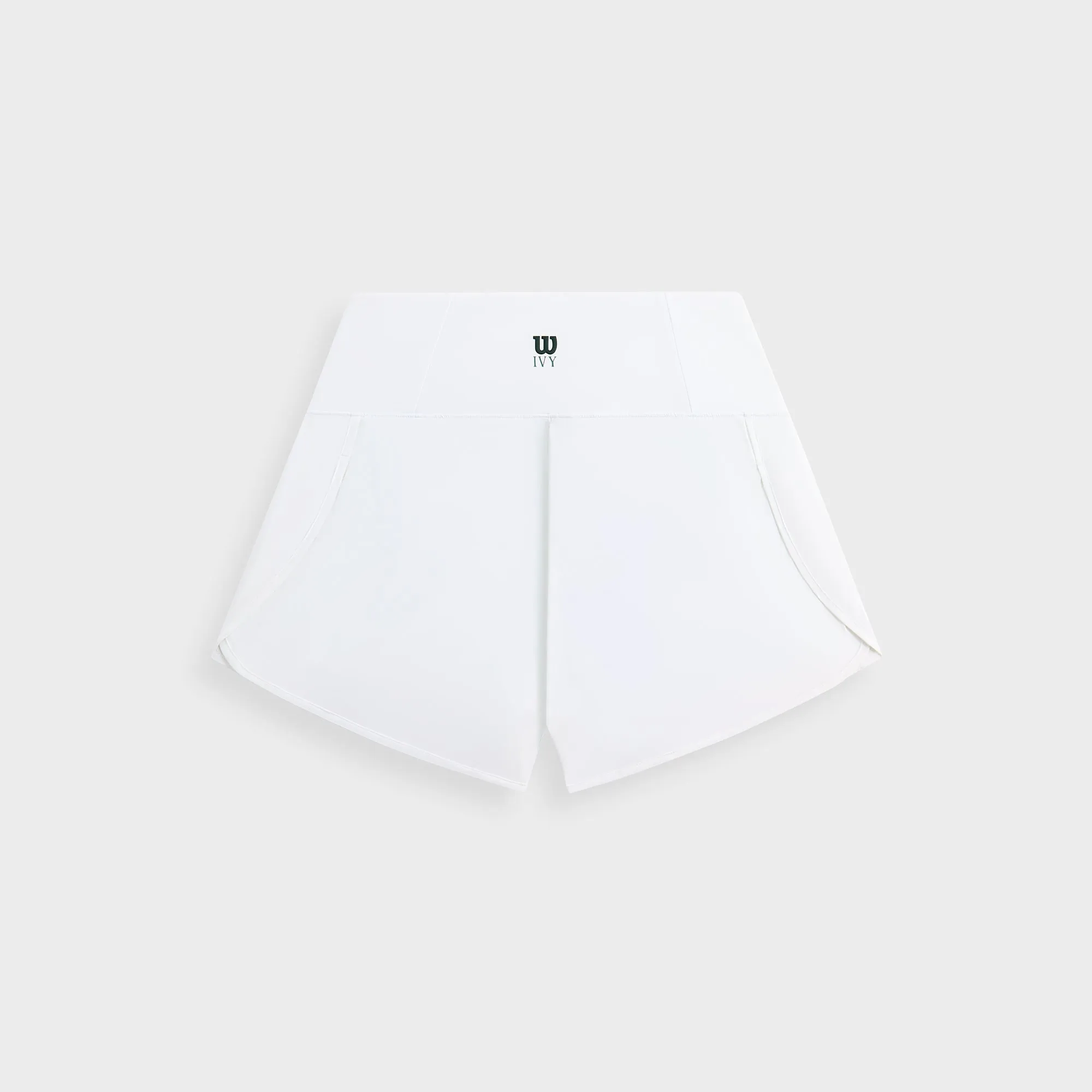 Luxury Feel Summer Fashion Kith Ivy for Wilson Women's Lined Split Court Short - White