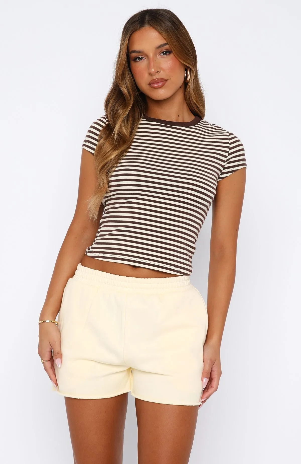Take A Drive Relaxed Shorts Cream Heat Ready