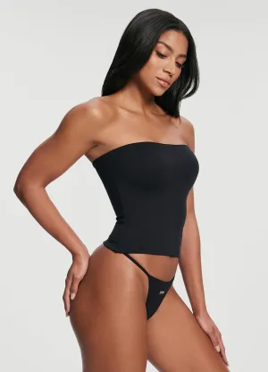 Seamless Full-Length Tube Top Wrinkle Resistant Finish Lightweight Jacket