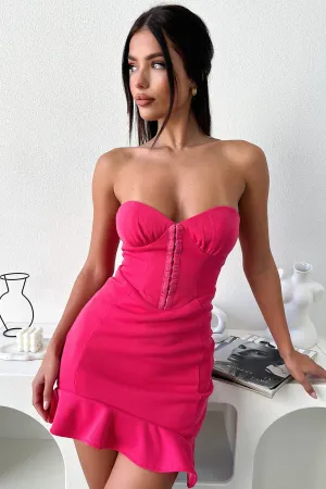 Soph Dress - Pink Street Style Hot Girl
