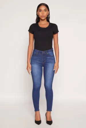 Unisex Wear Artist Vibe WAX Stretch High Waisted Skinny Jeans