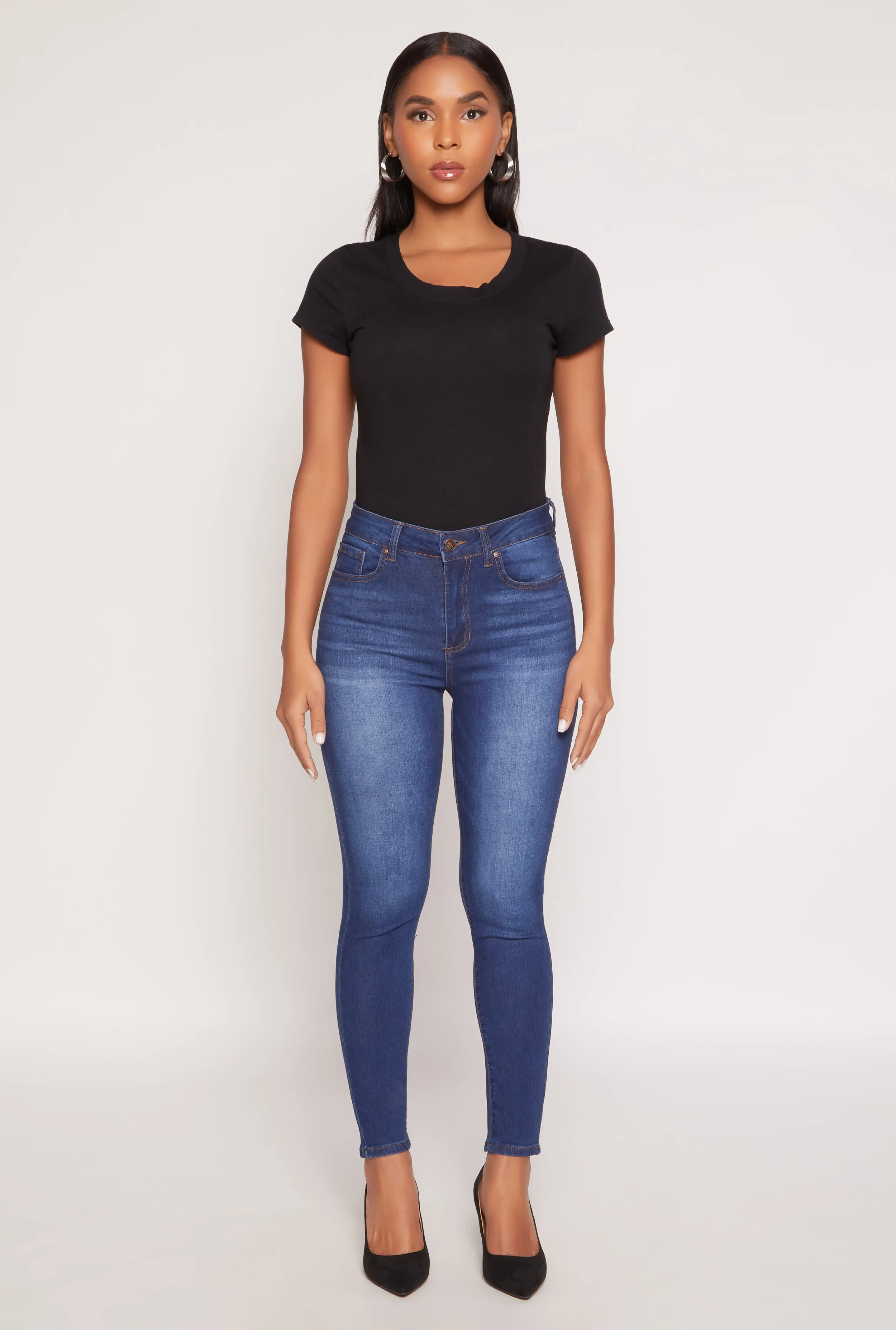 Unisex Wear Artist Vibe WAX Stretch High Waisted Skinny Jeans