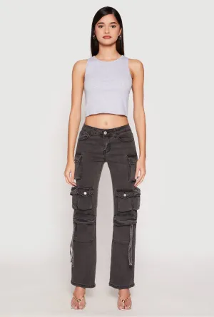 VIP Multi Pocket Cargo Jeans Date Night Daily Wear