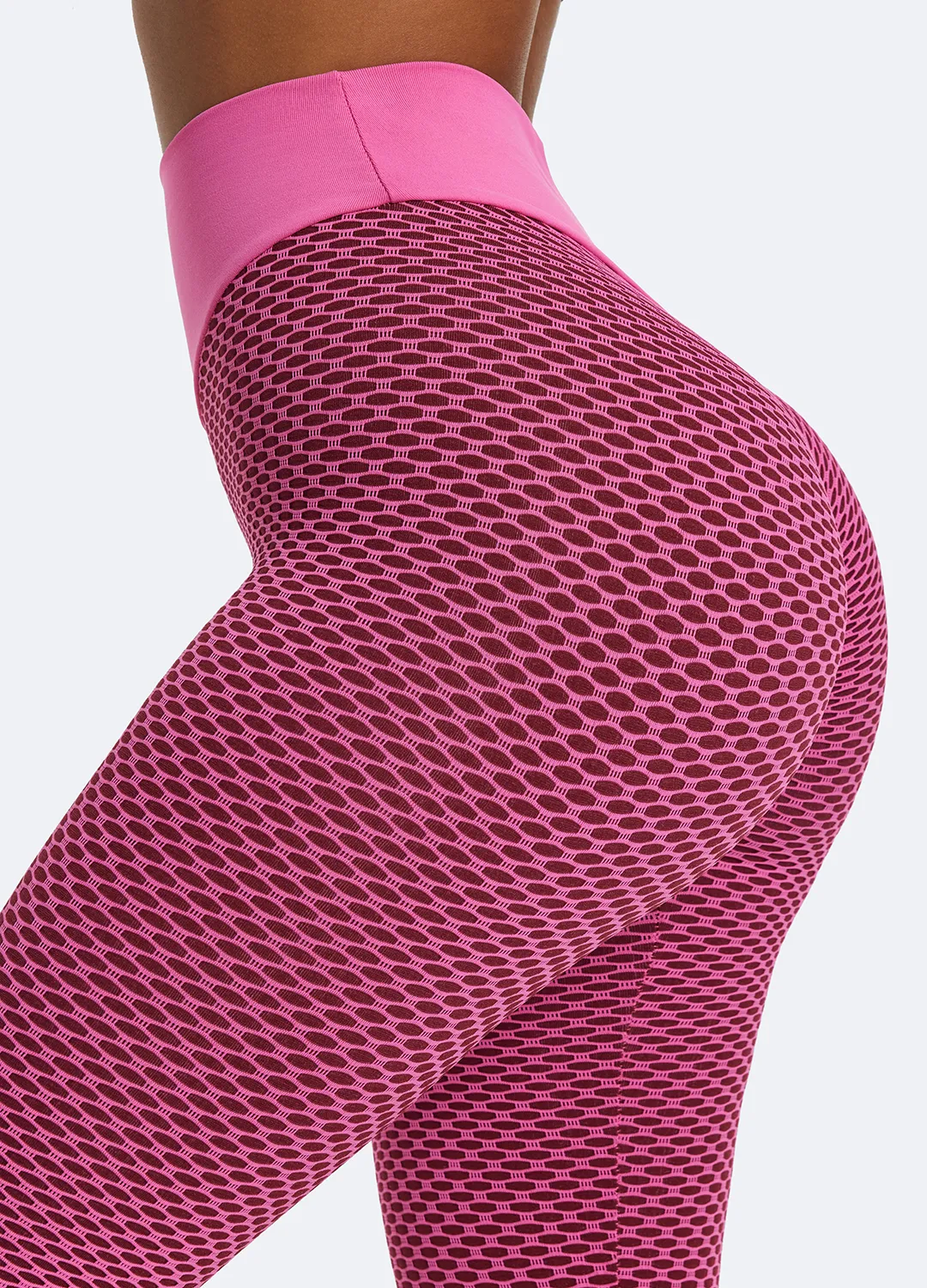 Textured Scrunch Leggings Sleek Active