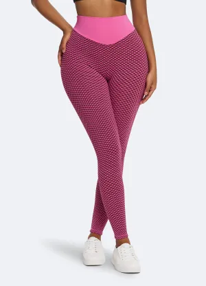 Urban Commuter City Walk Textured Scrunch Leggings