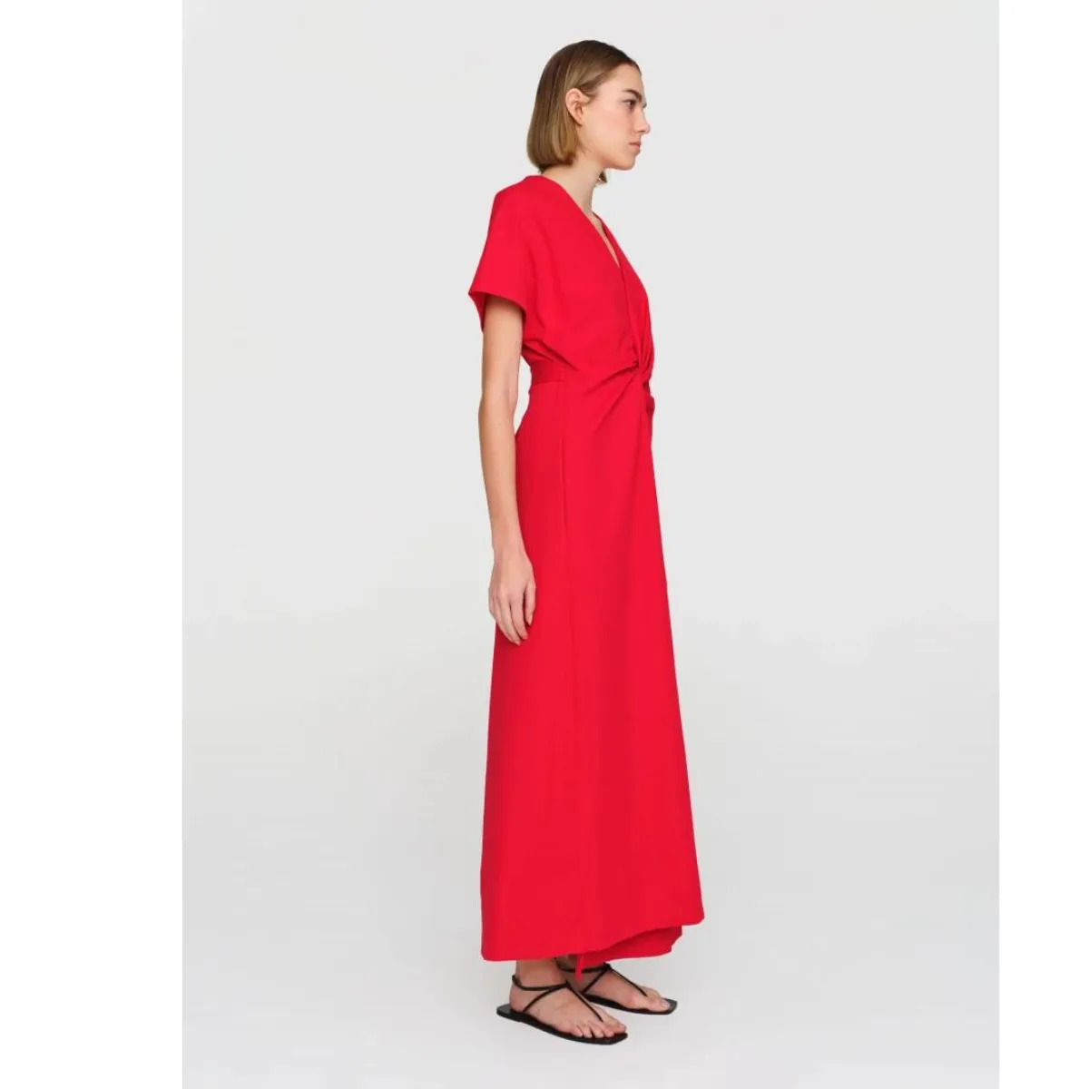 ANDRIYA Cotton Jersey Dress Adjustable Fit