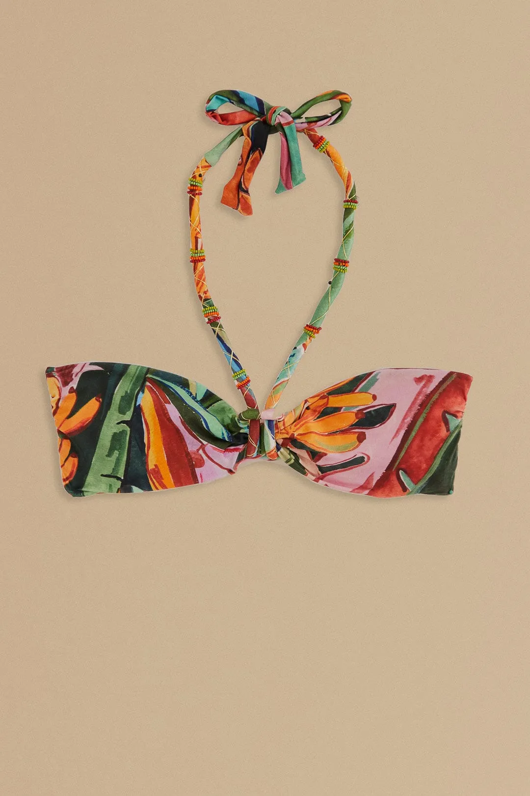 Pure Fit Banana Foliage Bikini Top