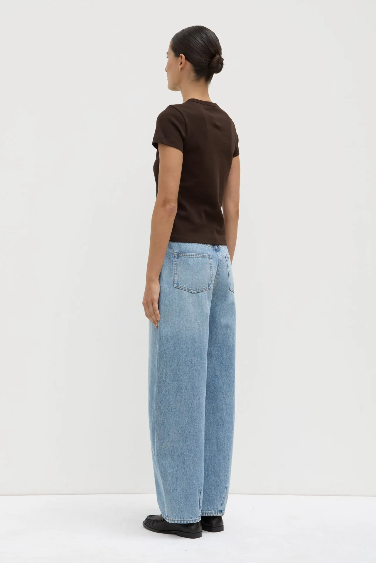 Lyla Cap Sleeve Tee Quiet Charm Glitter Glow