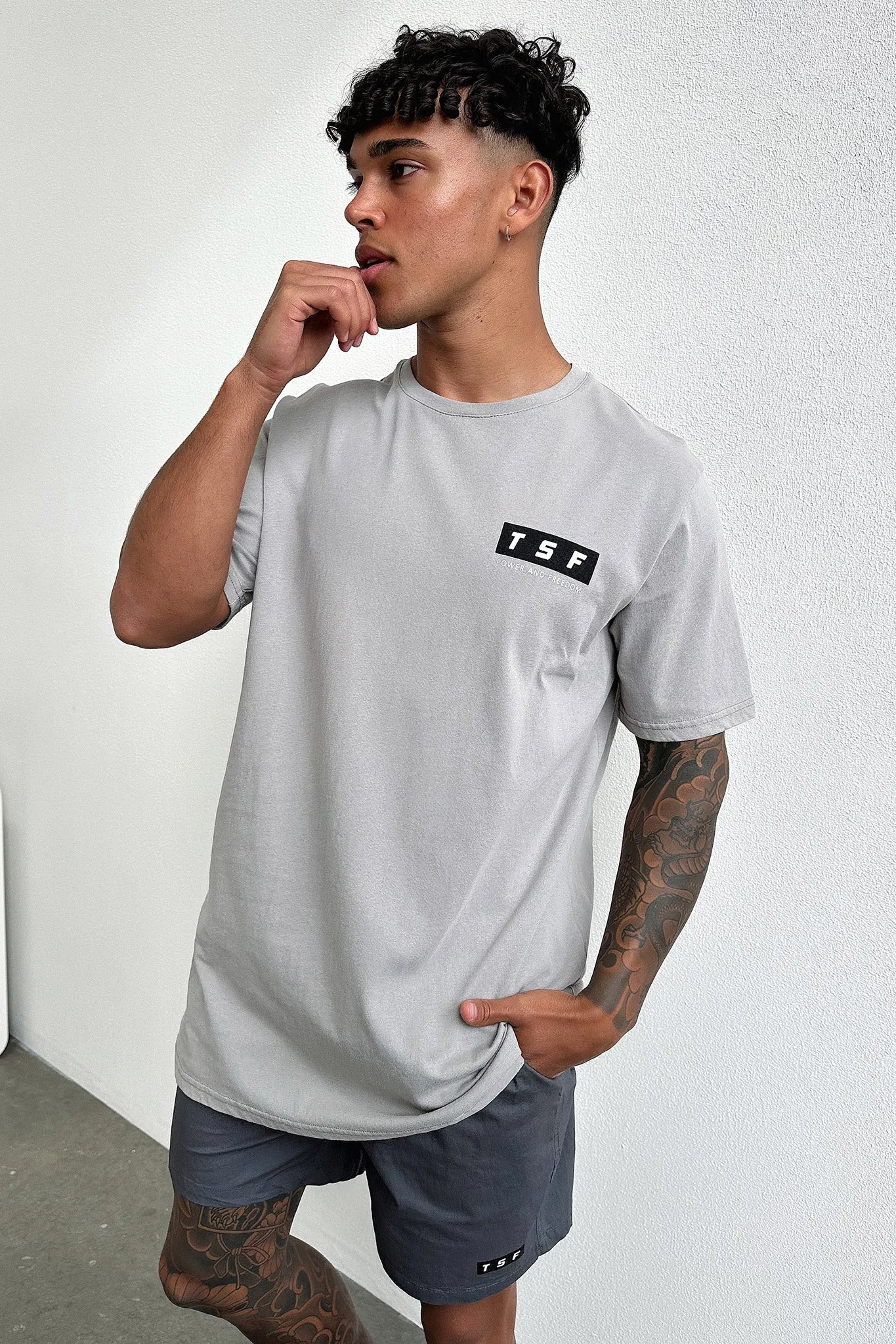 Fit For Movement Dexter Tee - Grey