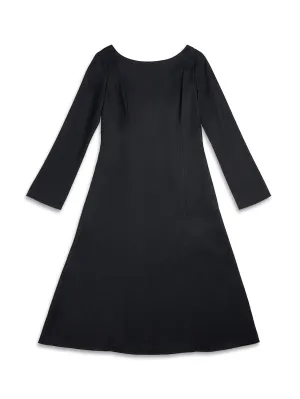 NoSlipTrims Boat Neck Dress