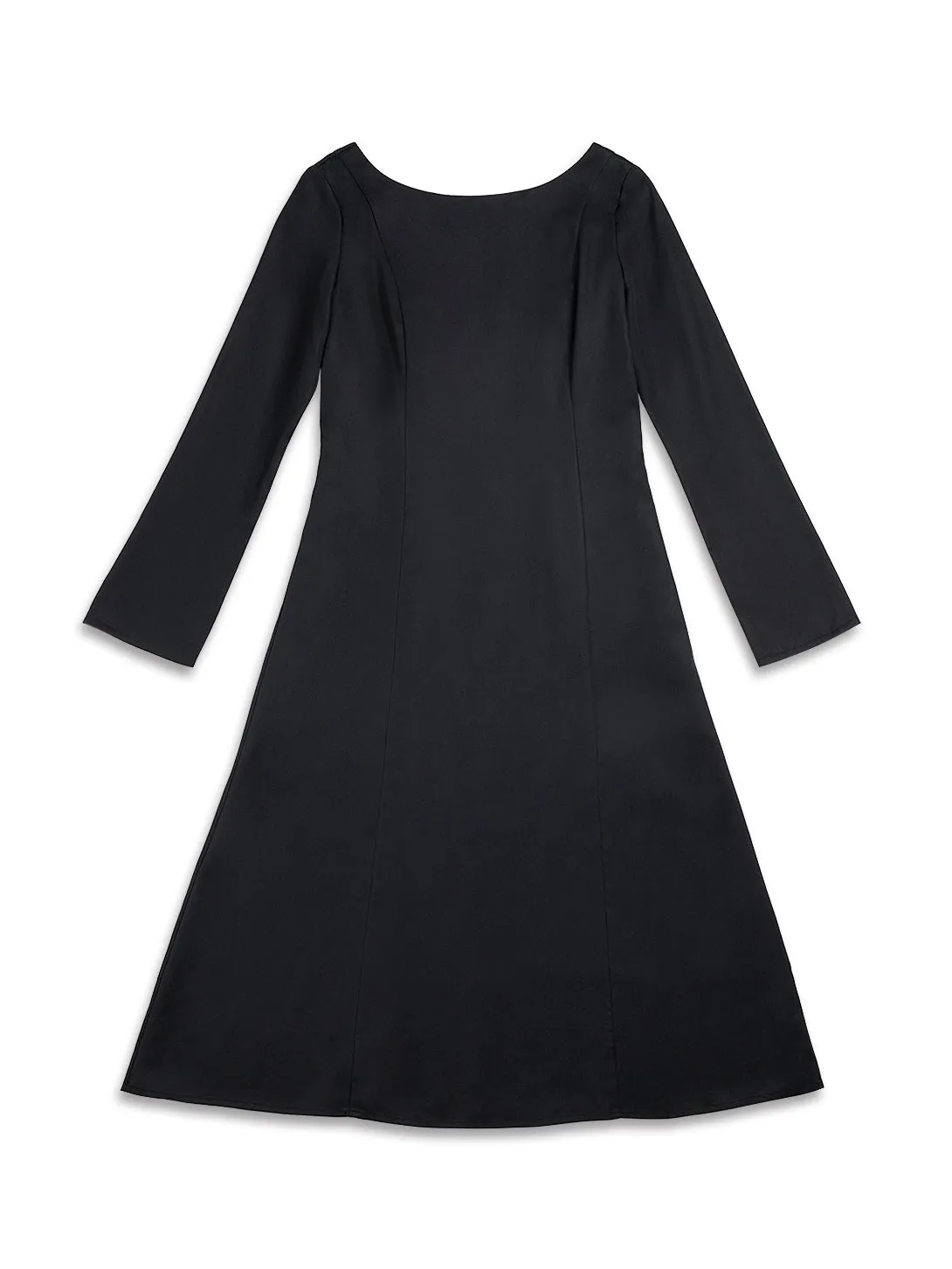 Boat Neck Dress EcoDye Process Trans Glow