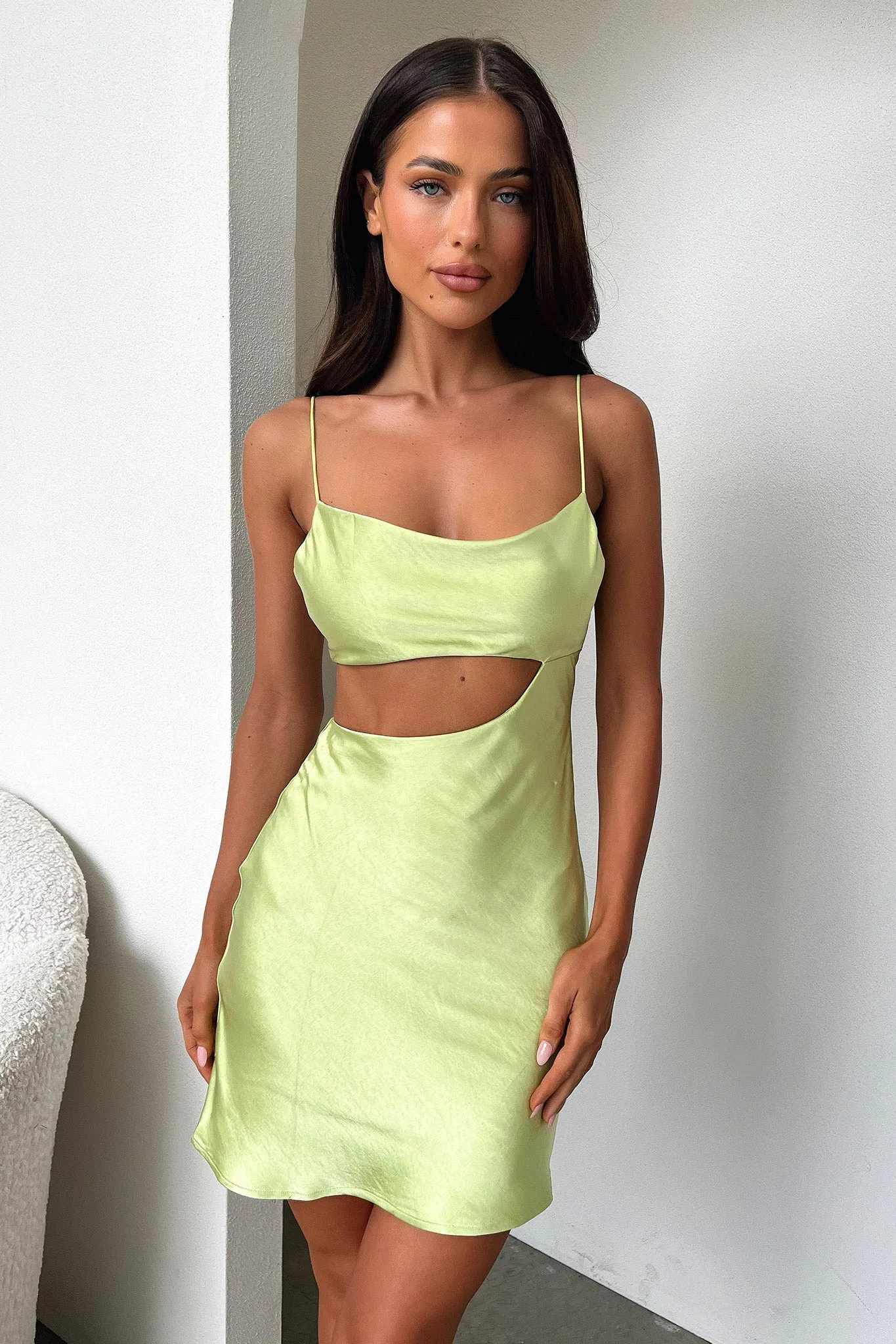 Oasis Mini Dress - Green Timeless Wear