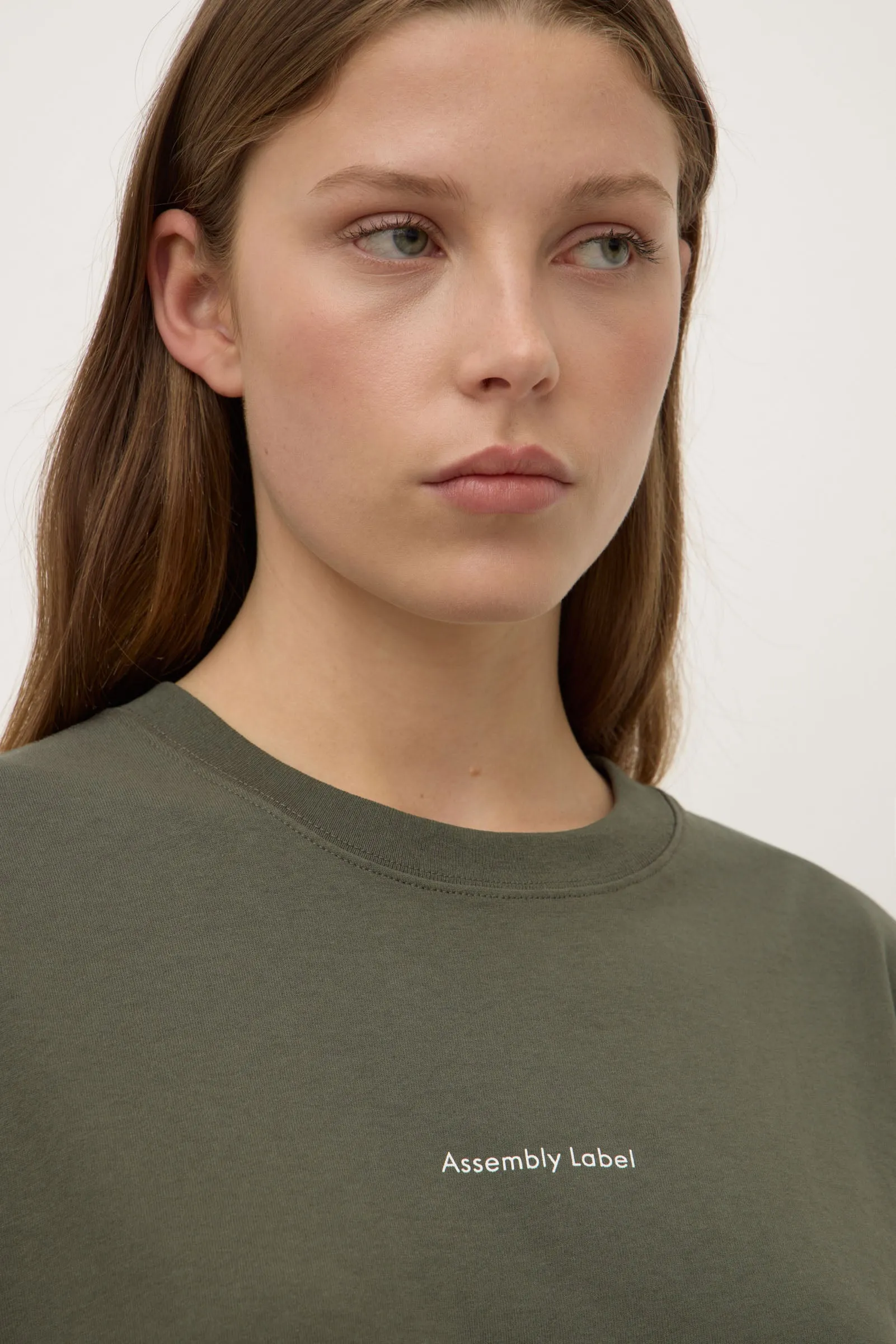 Womens Atelier Logo Tee MultiFunctional Pockets