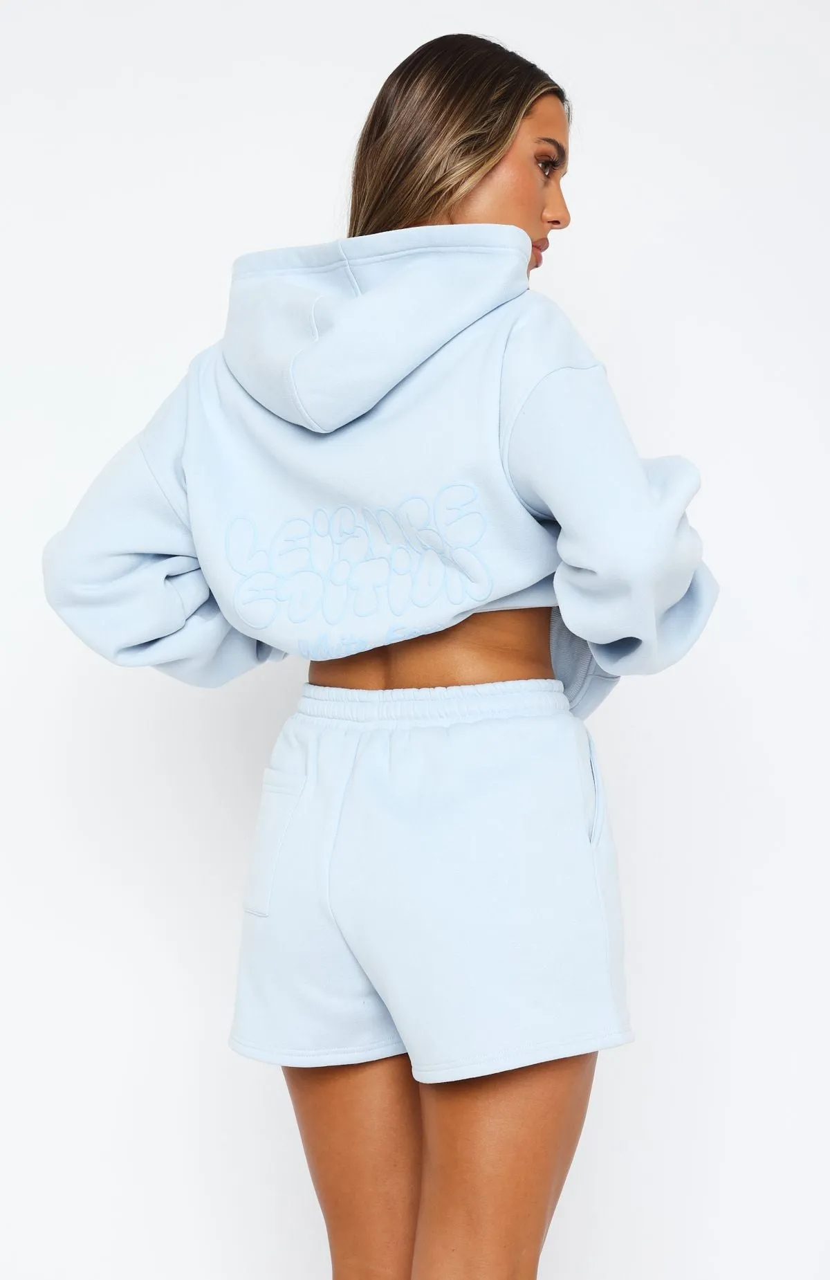 Leisure Edition Lounge Shorts Baby Blue spring shorts Mesh Ventilation Zones