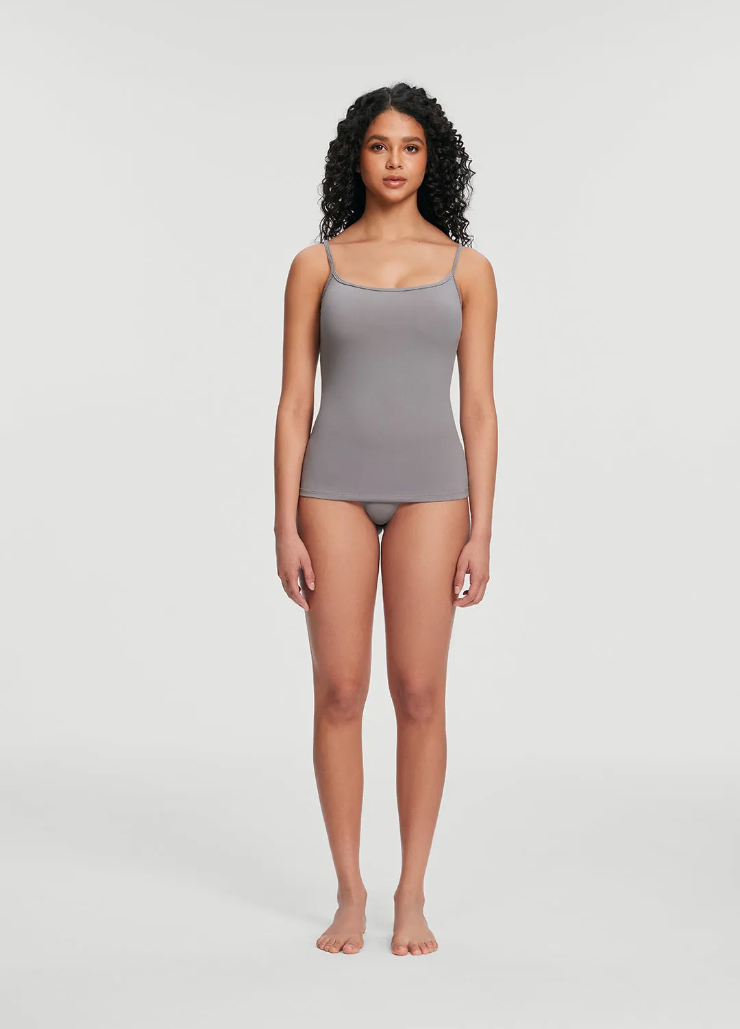 Thin Strap Tank Top Low Bulk Design