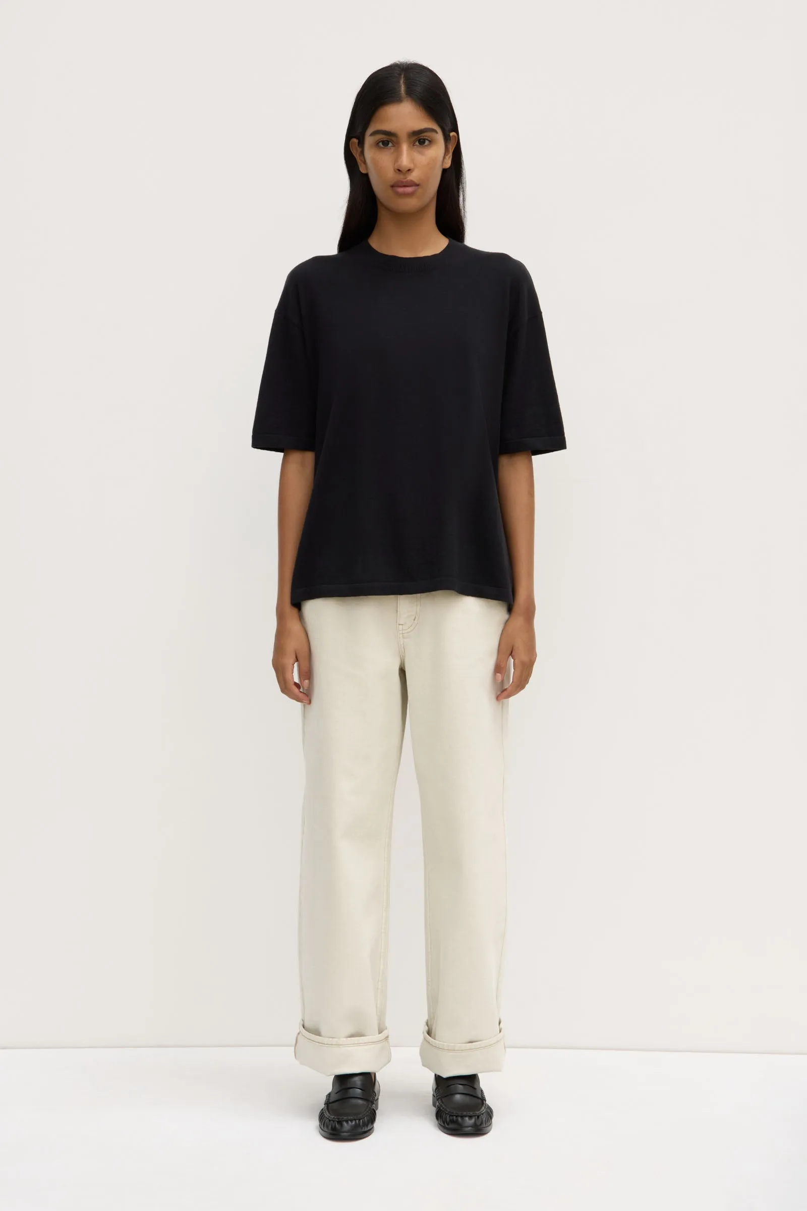 OdorResistant Work Mix Cotton Cashmere Tee