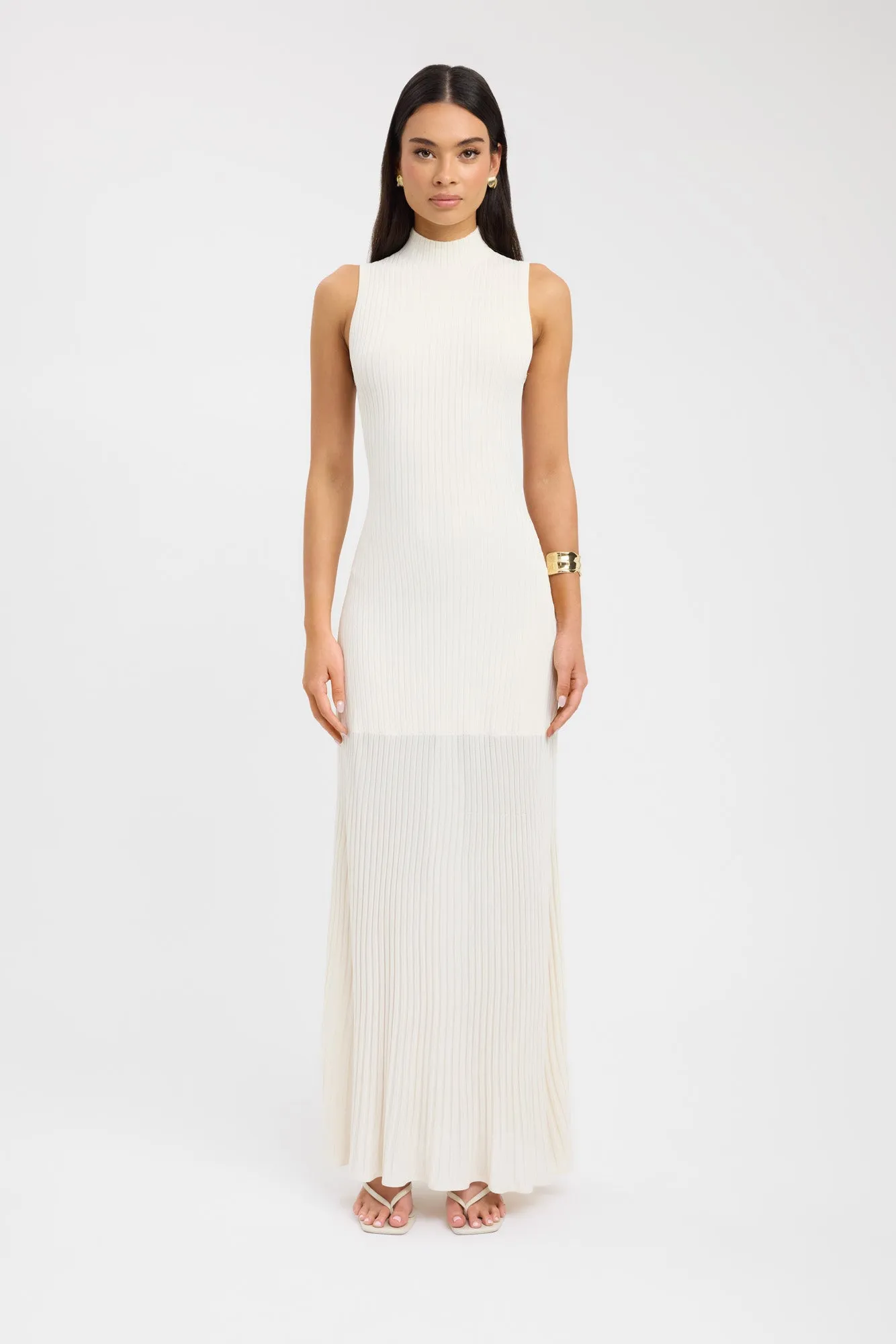 HiddenZipperClosure Snow Ready Manhattan Maxi Dress