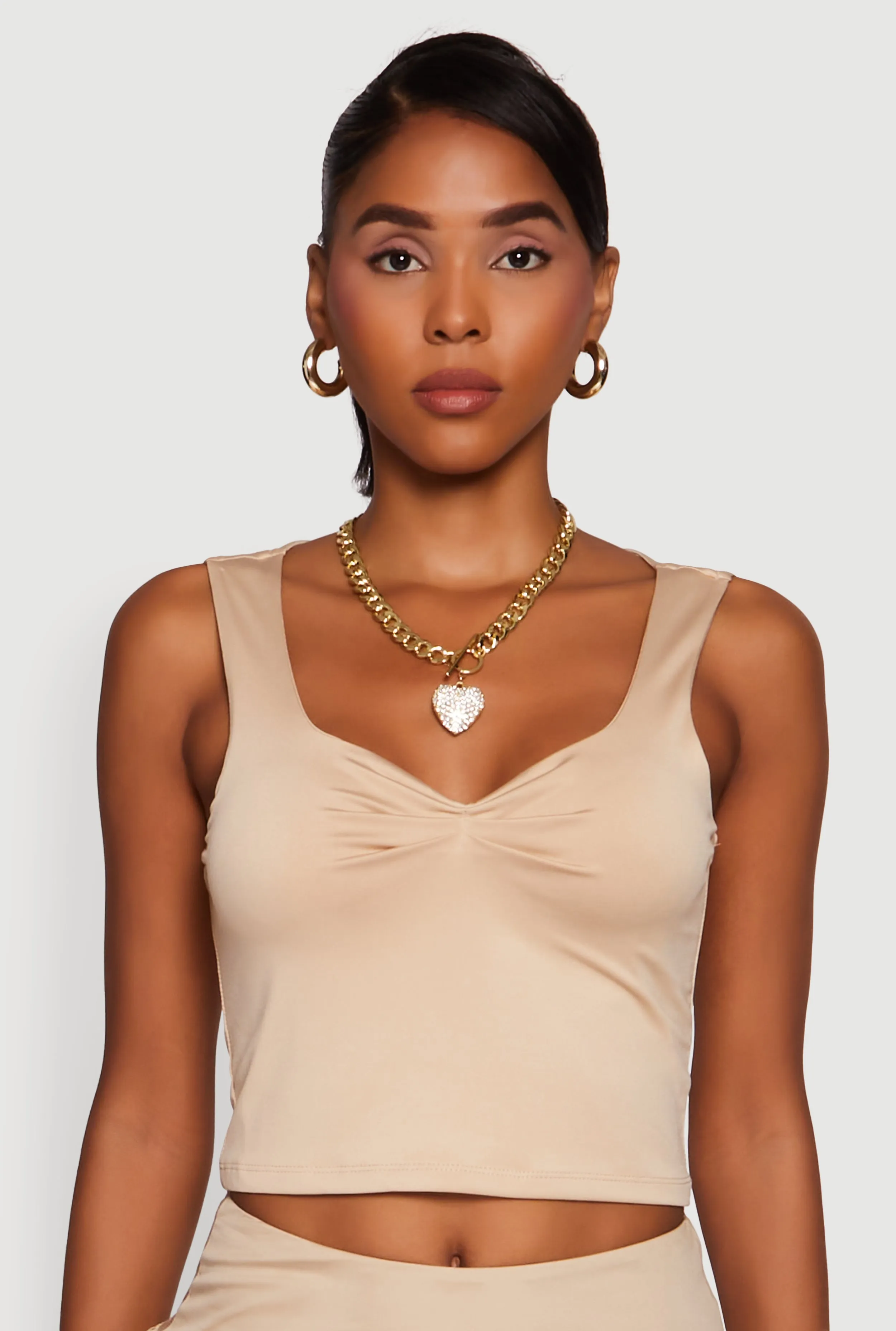 Iris Sweetheart Cropped Tank Top Improvement - possible Thermal Balance