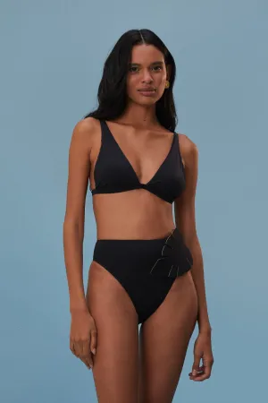 Durable Construction Black Bikini Bottom