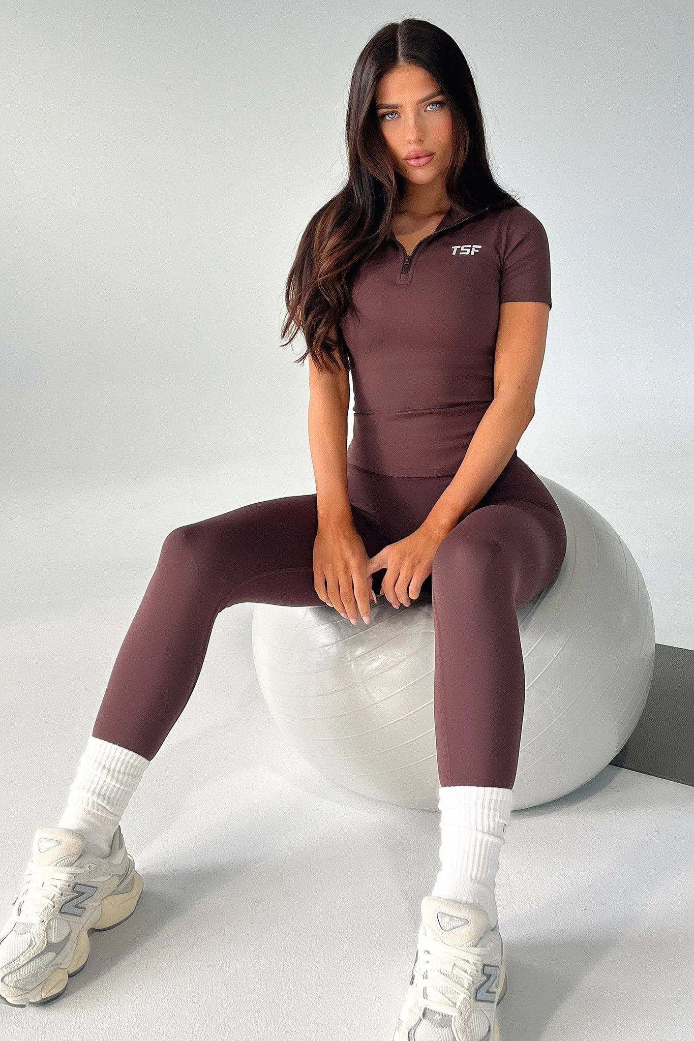UV protected Classic Zaiden Top - Brown