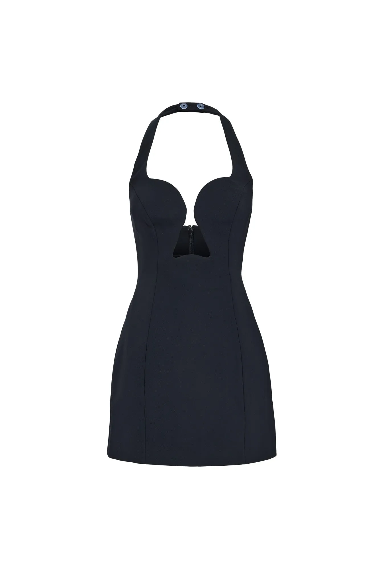 Summer Glow SoftenedEdges Alto Low Cut Mini Dress