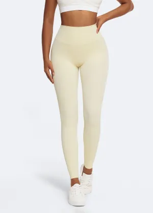 V-Seam Leggings with Push Up High Waisted Support Moisture Wicking All Ages