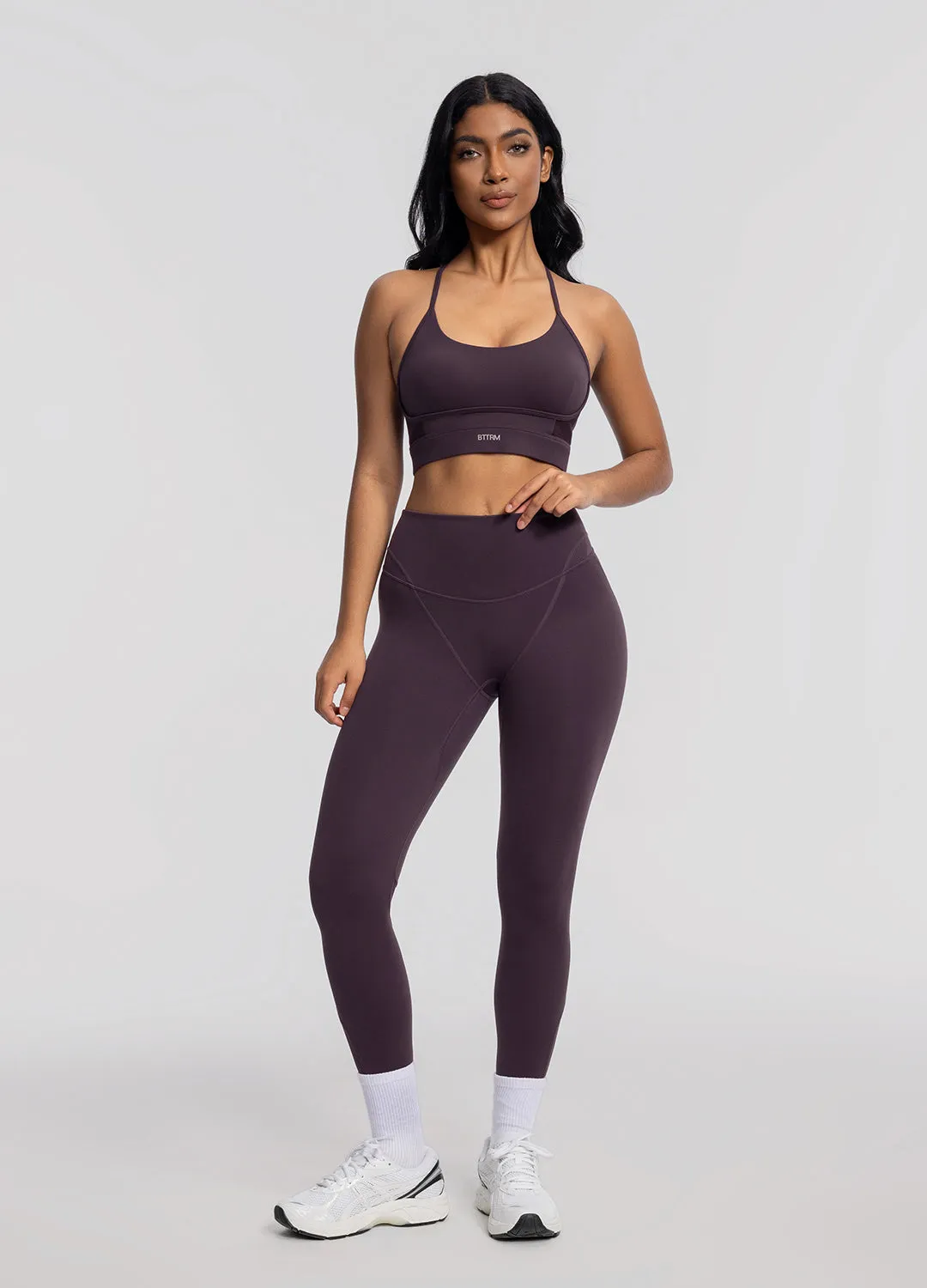 Morning Stretch Minimalist Style High-Stretch Performance Leggings