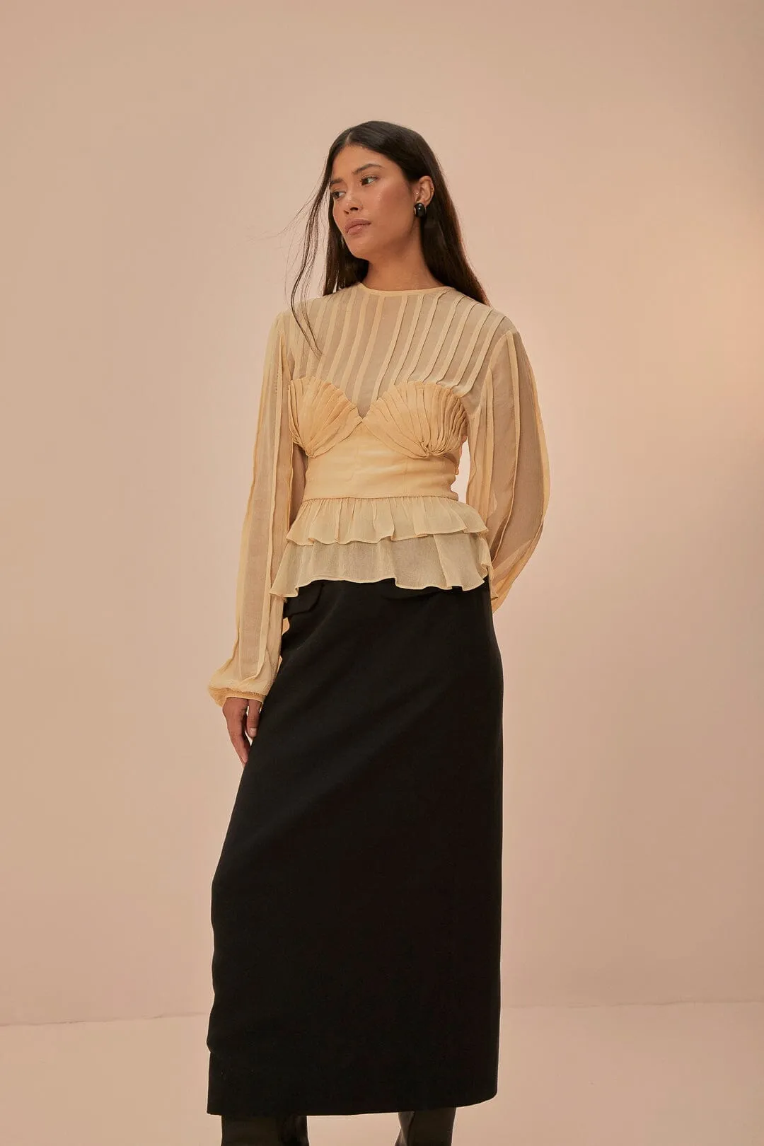 Black Midi Skirt Functional Fashion Reimagined Classic