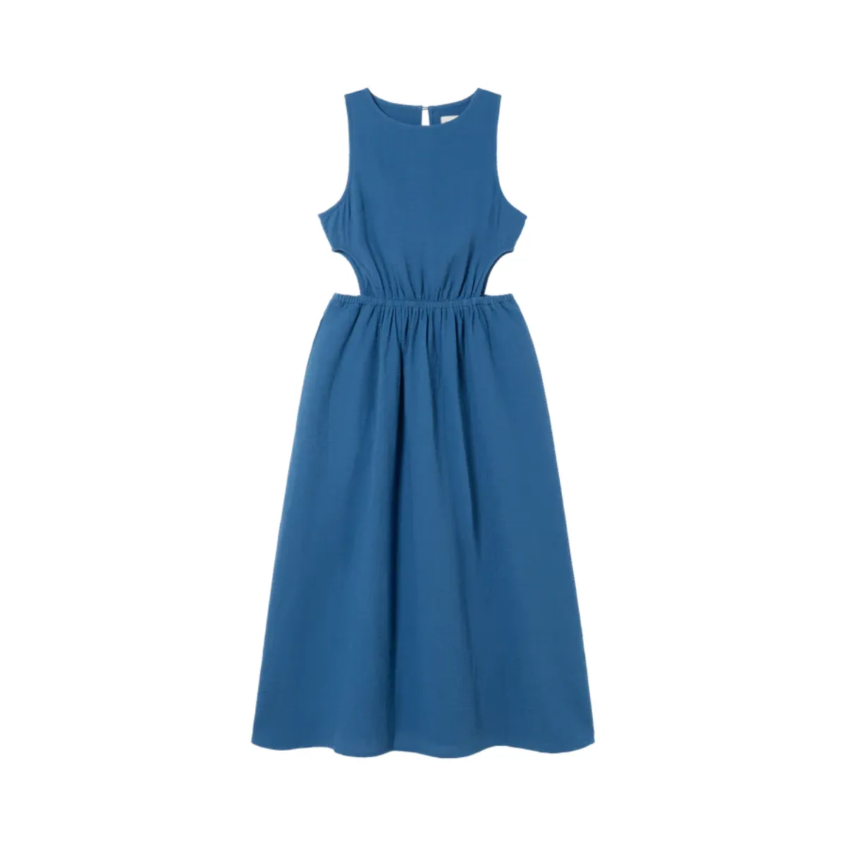 Glass Fit Sequin Glow Blue Kin Dress