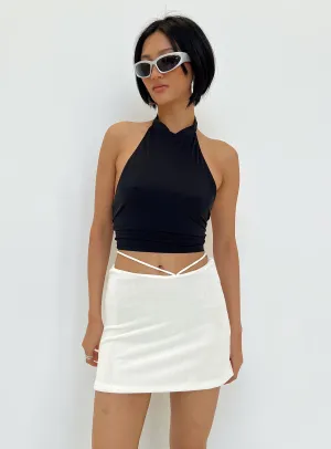 Cultural Heritage Maisie Mini Skirt White