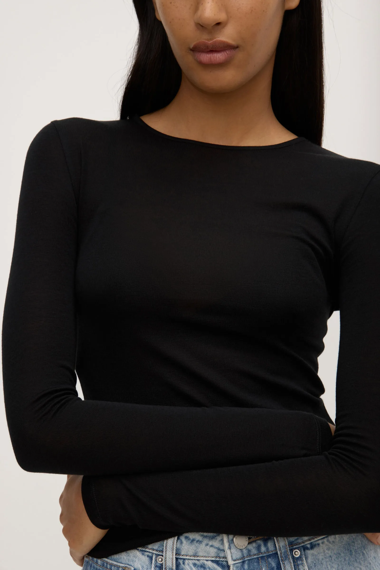 Violet Long Sleeve Tee TemperatureControlTechnology