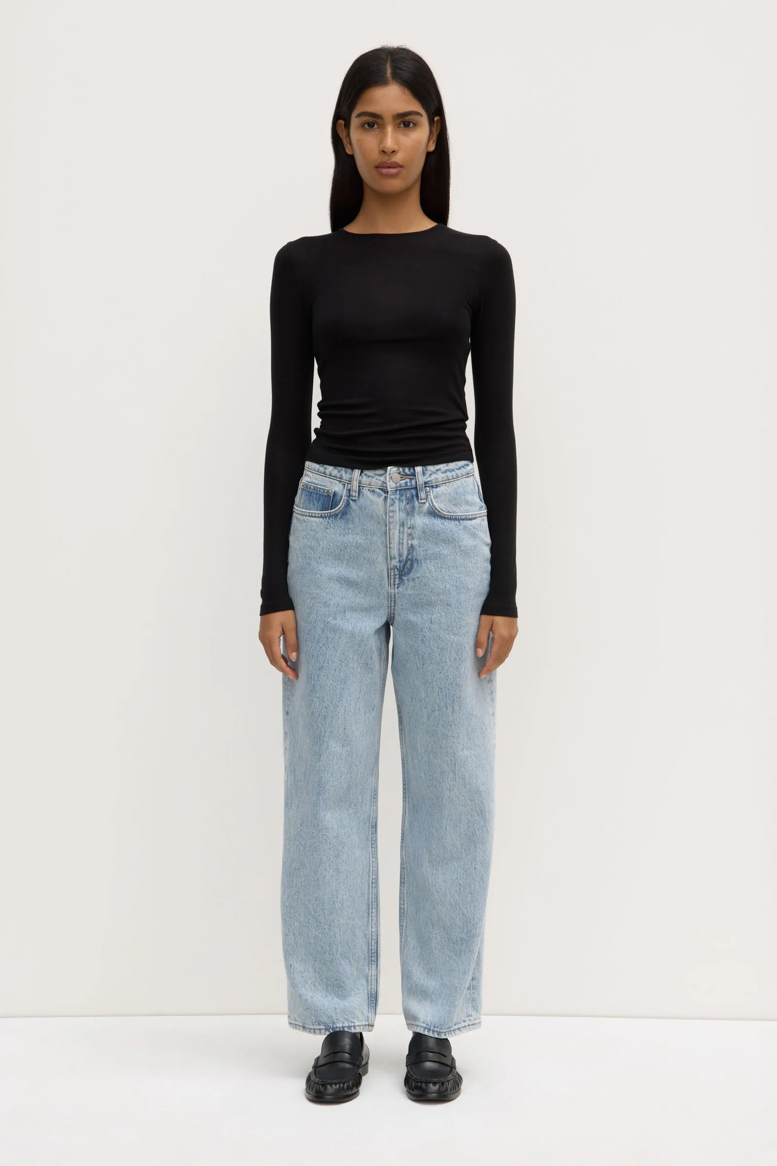 Violet Long Sleeve Tee BiasCut Trims Reuse Mode