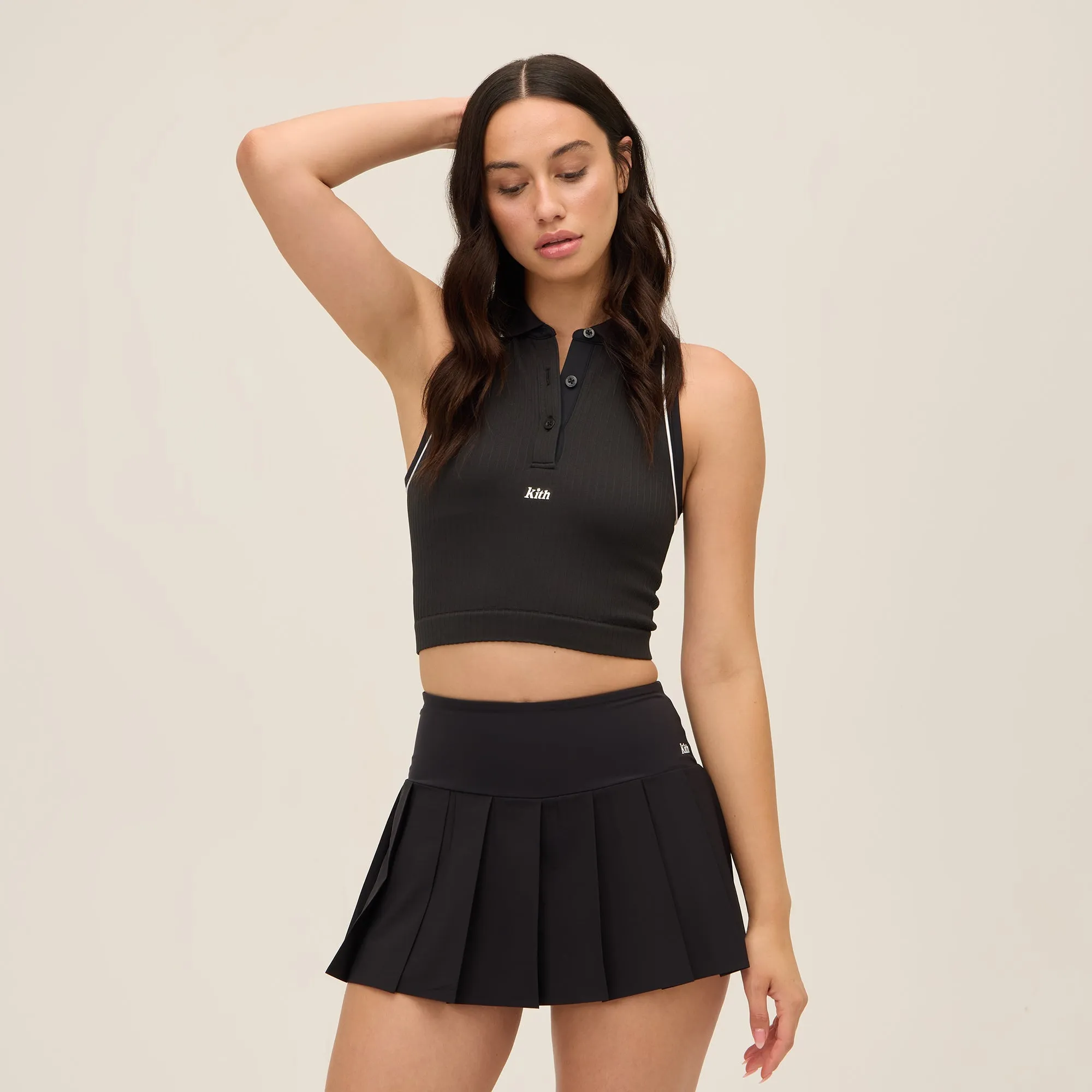 Casual Wear Kith Women for Wilson Eastside Tennis Skirt Light - Black
