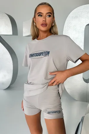 Easy Fit Wear Series 10 Oversized Tee - Grey