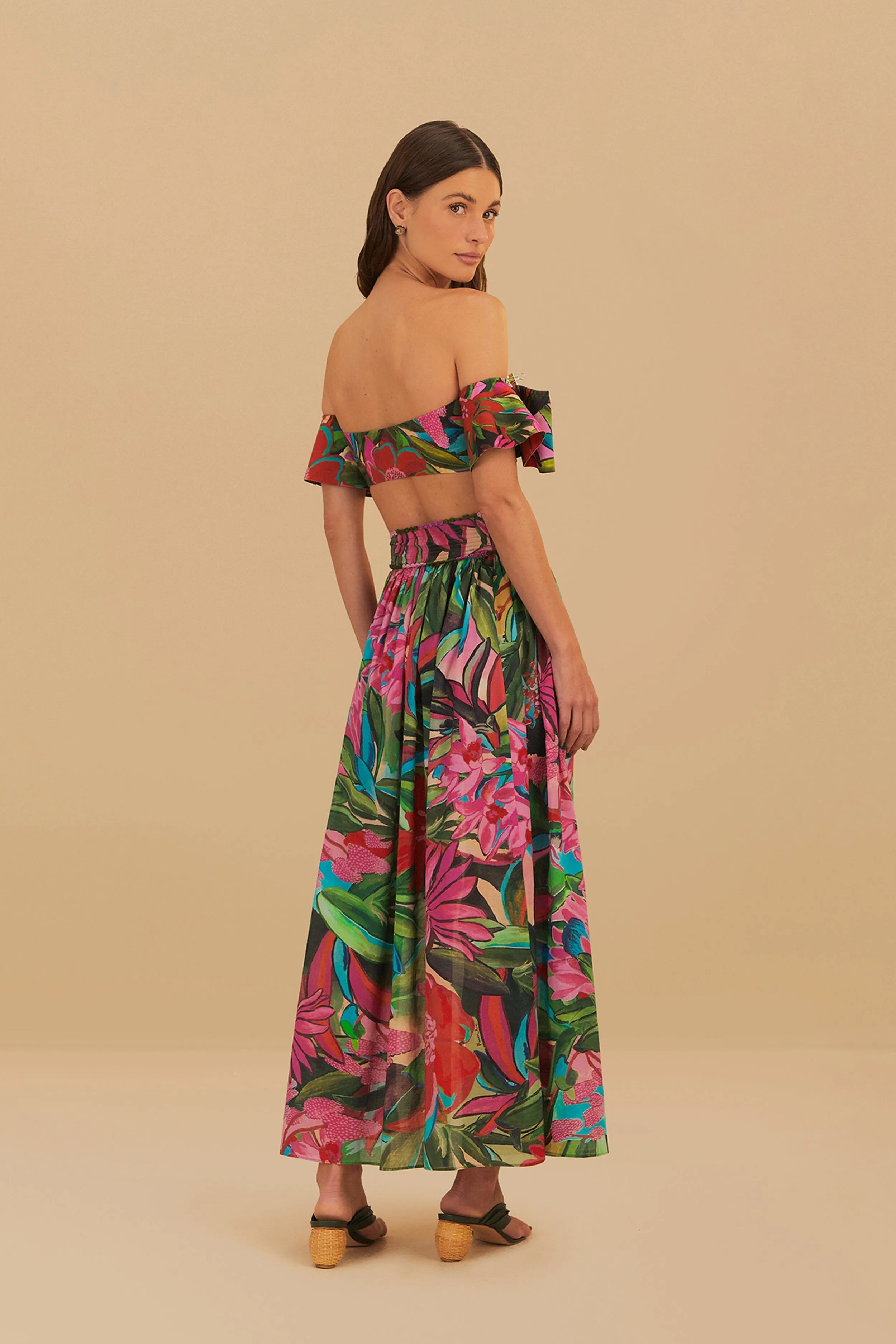 Jardin De Reve Midi Skirt Photography Session