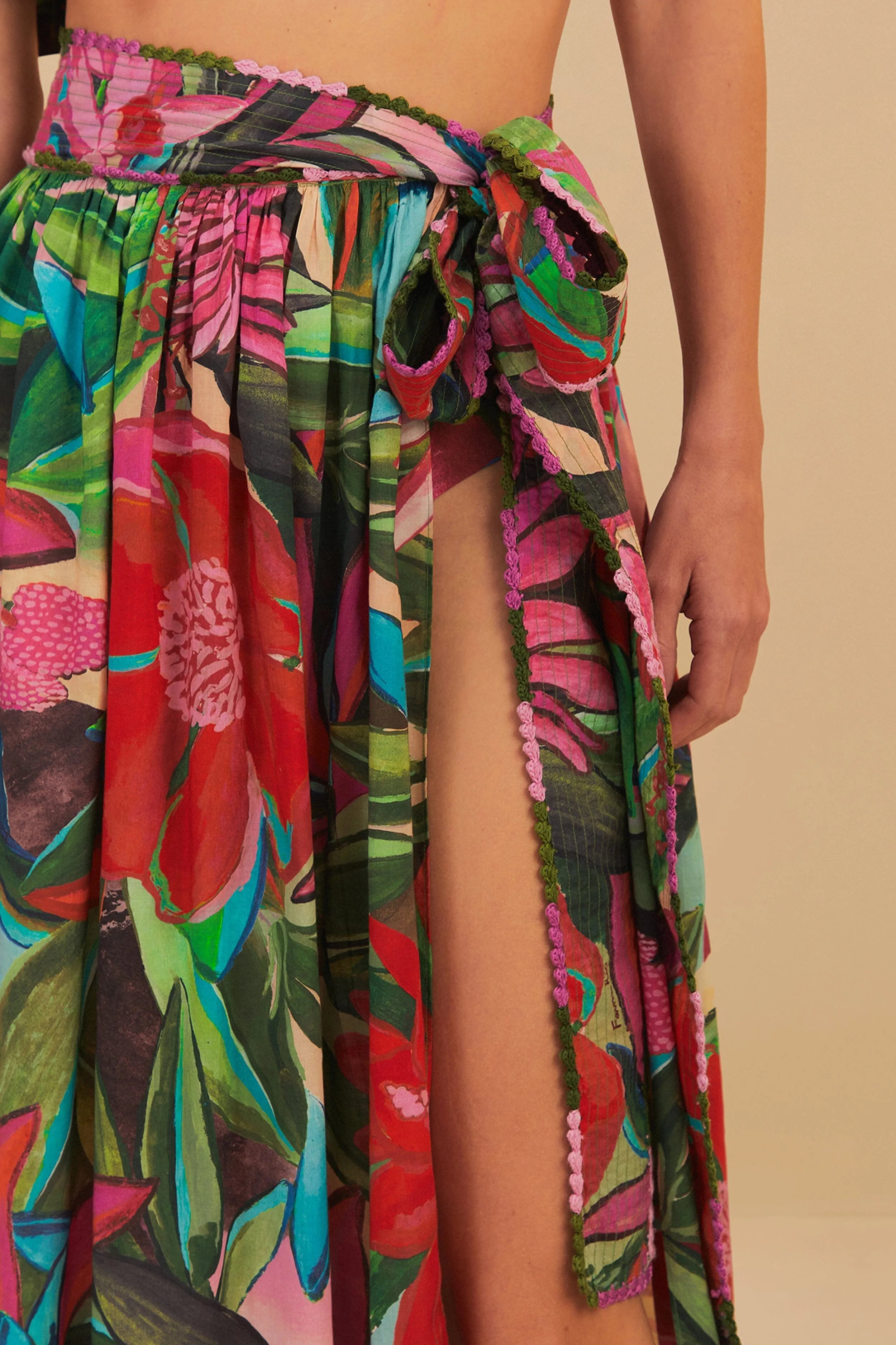 Jardin De Reve Midi Skirt All Season