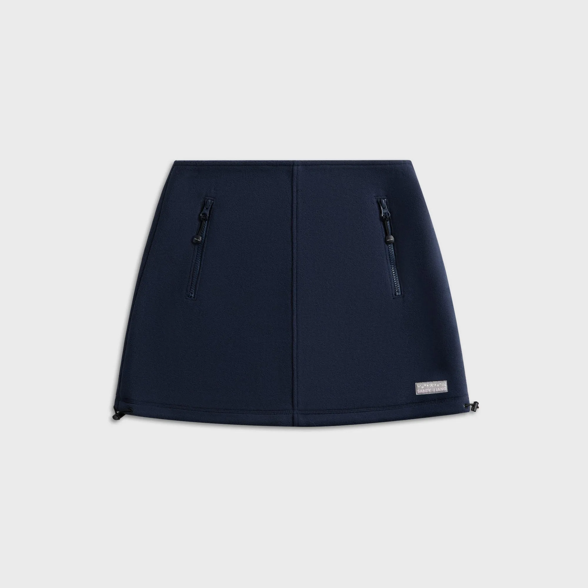 Sandy Liang Polar Skirt - Navy Functional Fashion Shape Enhancing