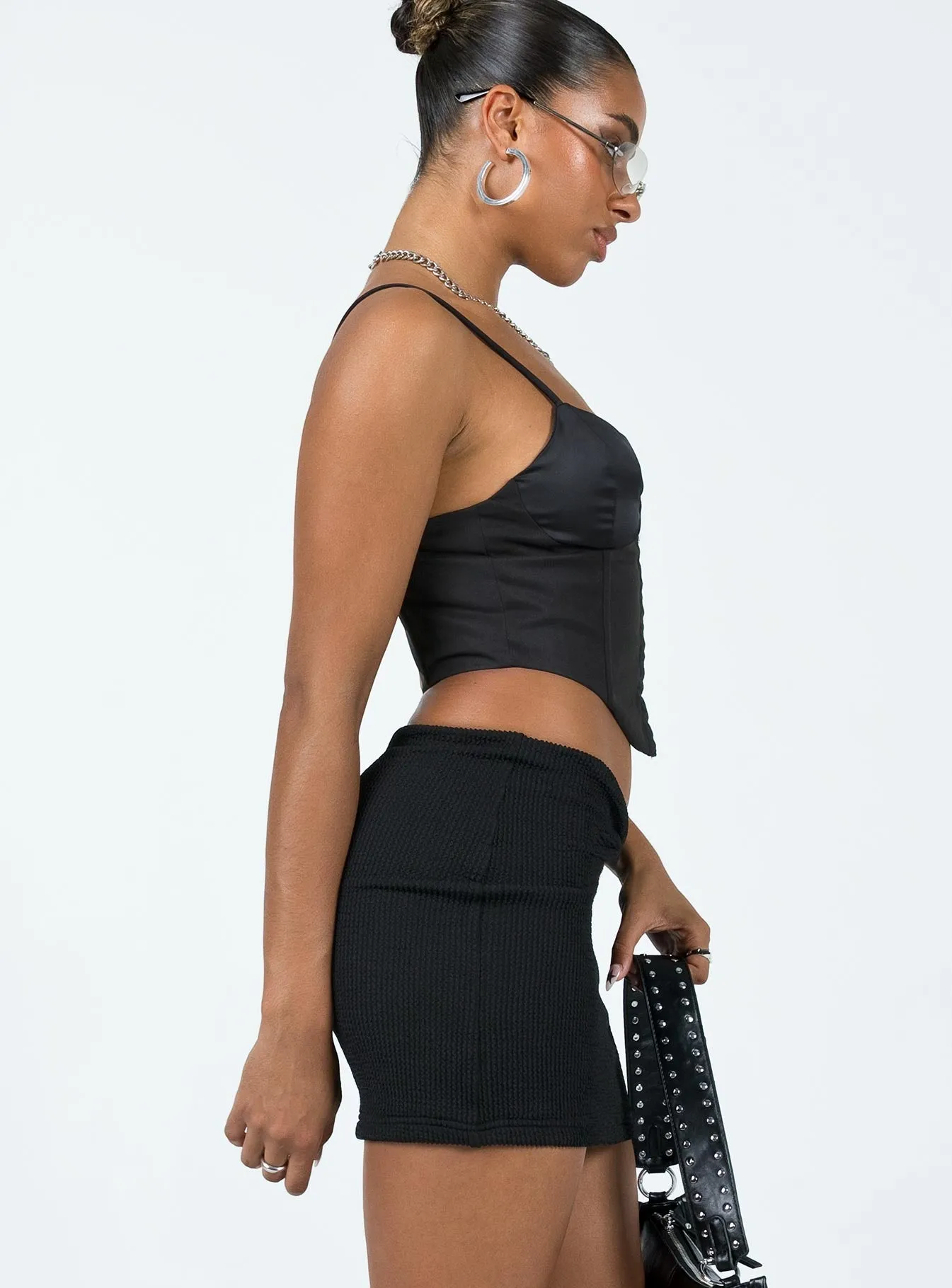 Everyday Wear Berrima Mini Skirt Black