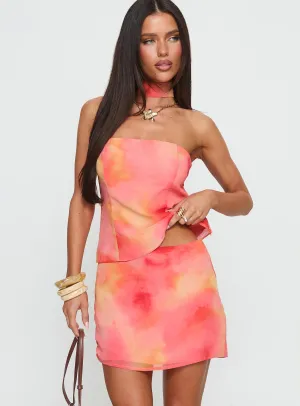 Laidback Style Performance Wear Fondness Mini Skirt Multi