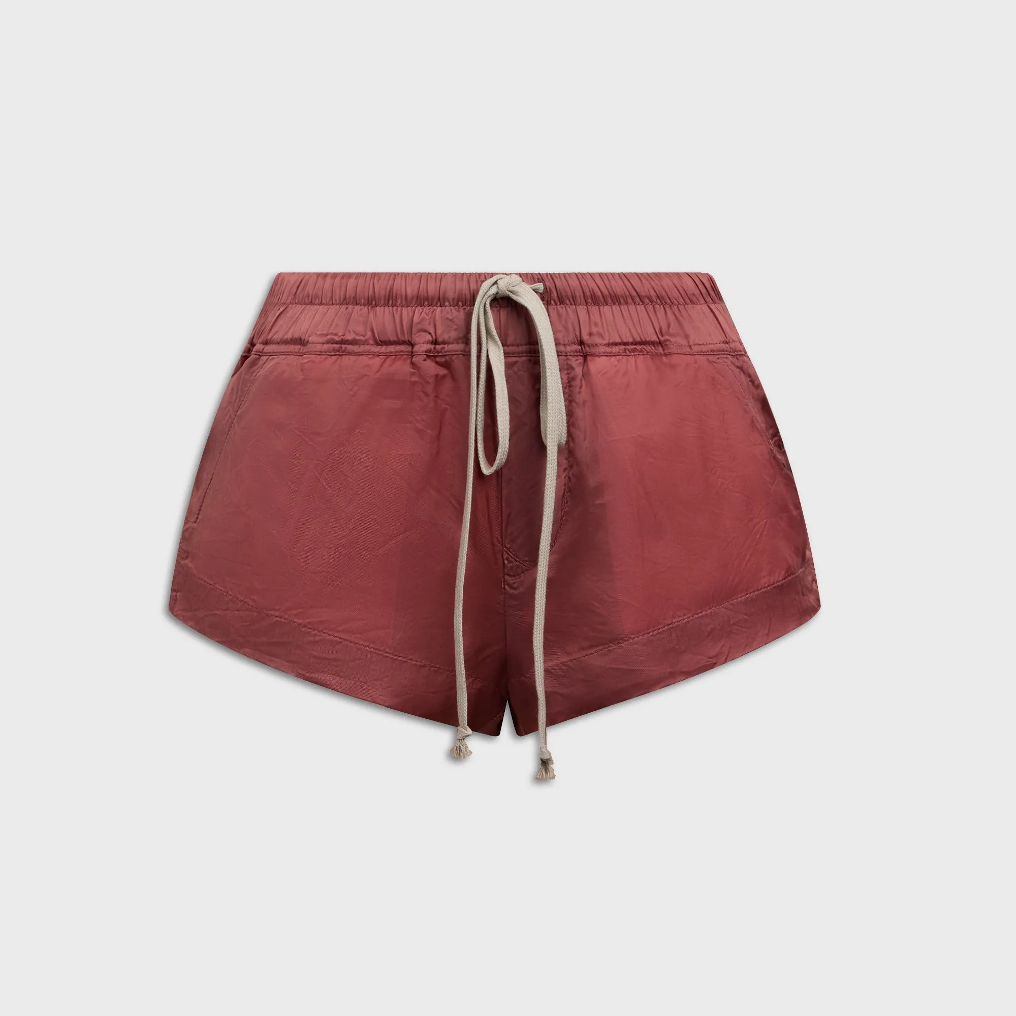 Side Pockets Rick Owens Fog Boxers - Rosewood