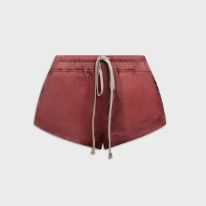 Side Pockets Rick Owens Fog Boxers - Rosewood