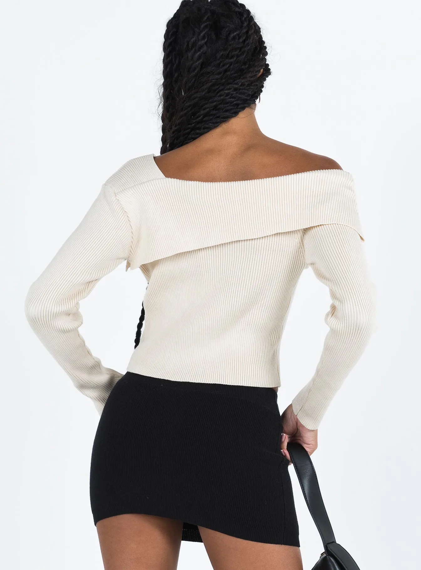 Laidback Feel Lorentz Mini Skirt Black